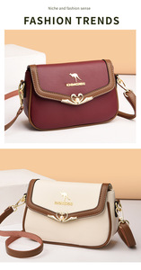 New Fashion Crossbody <b>Bag</b> <b>Large</b> Capacity <b>Shoulder</b> <b>Bag</b> Soft Leather Women's Handbag Designer Senior Luxury Crossbody <b>Bag</b> - Product Image 5