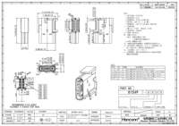 Prise USB4210-GF-A Type C pour USB2.0, double rangée SMT, type drapeau, montage sur carte PCB, 16 broches