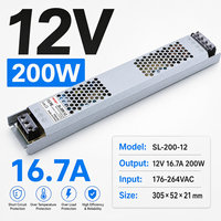 Solution d'alimentation fiable 12V 24V pour les projets d'éclairage LED à grande échelle