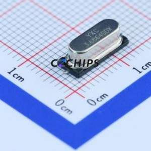 X49SM36864MSD2SC-1 Crystal (Passive) HC-49S-SMD Crystal Oscillator SMD Crystal Oscillator 3.6864MHz 20ppm 20pF - Product Image 1