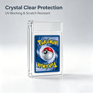 Protecteur magnétique en acrylique pour cartes gradées PSA, boîte de présentation anti-UV avec couvercle magnétique, protection pour cartes Pokémon CGC - Product Image 2