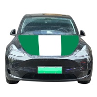 Vente en gros : Housses de capot de voiture en polyester durable 120x150cm, bannières de drapeau résistantes à l'usure, thème Nigeria, pour l'assurance automobile et l'éducation