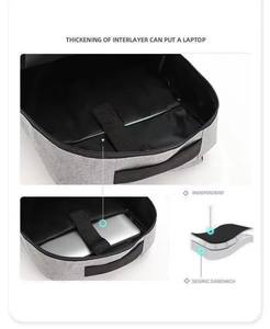 Wholesale Hot <b>Sale</b> Cheap Price Good Quality Laptop Backpacks <b>for</b> <b>Men</b> Waist <b>Bag</b> 3pcs/set Backpack - Product Image 4