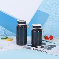 Flacon à vide minimaliste coloré de 300ml/400ml Design de luxe avec couvercle pour enfants Débloquant une nouvelle expérience de consommation