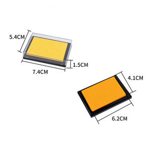 Almohadilla de Tinta de Espuma Plástica de Secado Rápido Newarts P007 al por Mayor, con Logotipo Personalizado, Color, Pigmento Seguro para Bebés y Niños, <span class=keywords><strong>Tinte</strong></span> para Manualidades DIY, Sellos Rectangulares - Product Image 6