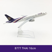 Set Hadiah Terbatas Bahan Alloy Skala 1:400 16cm B777 B787 Prototipe Pesawat Airbus Model Pesawat Diecast