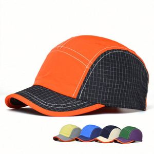 Casquettes de baseball bicolores à séchage rapide à bord court pour hommes et femmes, couleurs vives, idéales pour l'été – Vente en gros - Product Image 1