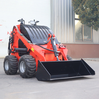 Mini Skid Steer Loader Merek China 1 Ton Diesel Skidsteer Loader