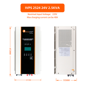 <span class=keywords><strong>1</strong></span>.6Kw mejor inversor solar fabricante panel solar fuera de la red sin batería Mppt inversor solar híbrido para el hogar - Product Image 3