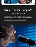 Microphone USB professionnel MV7+ pour tablette, streaming en direct, enregistrement, voix off, microphone dynamique, streamers, fabriqué en Chine
