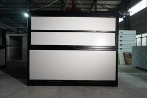 Conteneur extensible de 10 pieds, magasin de détail préfabriqué, panneau sandwich en acier, installation portable, villa hôtel respirante - Product Image 4