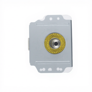 Magnetron 2M219J en acier inoxydable électrique 95 mm x 95 mm refroidi par air avec plaque de base courte pour pièces de four à micro-ondes - Product Image 1