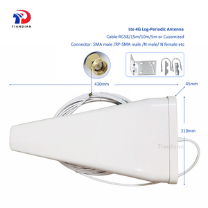 <span class=keywords><strong>Antena</strong></span> LPDA para exteriores <span class=keywords><strong>de</strong></span> largo alcance <span class=keywords><strong>de</strong></span> 10-50km, 15 metros, direccional, 16dBi, Gsm, Gprs, 3G, Lte, 4G, <span class=keywords><strong>antena</strong></span> log-periódica - Product Image 2