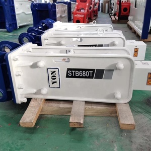 Martelo Hidráulico Montado em Escavadora YON PC55 com Cinzel de 68mm e Peças de Reposição - Product Image 4