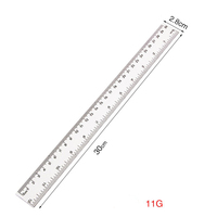 Règle de vente Hoit règles en plastique droites transparentes 15 et 20/30Cm règle à vendre fournitures de bureau papeterie