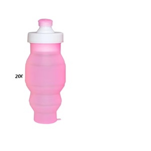 MUESTRA GRATUITA Botella de agua de poliéster, botella para bebidas, libre de BPA, a prueba de fugas, botella de agua deportiva para bicicleta, plegable, apta para bebidas carbonatadas - Product Image 6