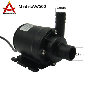 Pompe à eau submersible <span class=keywords><strong>12V</strong></span> à énergie solaire 13 LPM 5M <span class=keywords><strong>batterie</strong></span> moteur à courant continu sans balai vis centrifuge pour le dosage - Product Image 5
