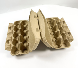 Giấy bột giấy khay trứng Đóng gói hộp phân hủy chống sốc và thả bằng chứng khay trứng để bảo vệ trứng - Product Image 5