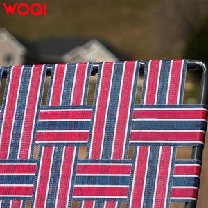 Chaise pliante portable Woqi en aluminium et tissu Oxford, capacité 110 kg, pour jardin, camping, plage, pêche, extérieur - Product Image 2