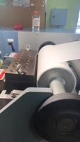 Machine électrique de stratification de revêtement d'intervalle pour la bande/étiquette de papier de textiles avec l'emballage de film plastique