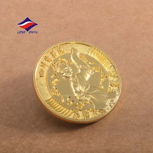 Longzhiyu 18 Năm Nhà Máy Vàng Đồng Mạ Kỷ Niệm Đồng Xu Tùy Chỉnh Kim Loại Dập Nổi Sưu Tập Thách Thức Đồng Xu - Product Image 4