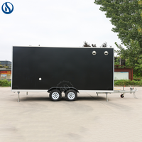 Remorque de cuisine mobile Honlu pour café, en-cas, barbecue et services de restauration à emporter - Food Truck avec cuisine complète