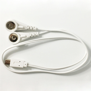 Hot Selling 2 Lead <span class=keywords><strong>Ecg</strong></span> Kabels 4.0Mm <span class=keywords><strong>Ecg</strong></span> <span class=keywords><strong>Snap</strong></span> Kabel Micro Usb <span class=keywords><strong>Ecg</strong></span> Kabel - Product Image 4