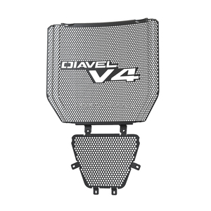 Diavel <span class=keywords><strong>V</strong></span> <span class=keywords><strong>4</strong></span> pour <span class=keywords><strong>Ducati</strong></span> Diavel V4 2023 2024 Accessoires de moto Grille de protection de radiateur en aluminium Grille de protection Protection - Product Image 2