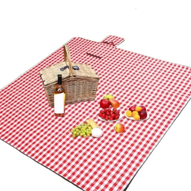 Waterproof Picnic Blanket Portable With Carry For Travel Blanket Sports Outdoor camping Blanket