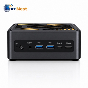 คอมพิวเตอร์ CoreNest Mini AI PC AMD Ryzen AI 9 HX 370 Zen 5 CPU 12 คอร์ 24 เธรด WiFi 7 USB4 คอมพิวเตอร์ตั้งโต๊ะ AI Mini PC Workstation สำหรับงานหนัก - Product Image 4