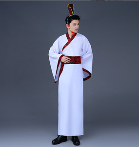 Ecoparty-Costumes de chevalier chinois, kimono traditionnel chinois, scène ethnique vintage, cosplay, costume de danse, Hanfu - Product Image 6
