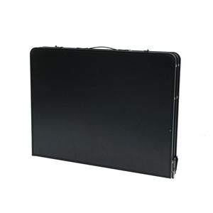Modern Design Aluminum Lightweight Rectangle Folding <b>Table</b> <b>Adjustable</b> <b>Legs</b> Easy-carrying Durable Construction Outdoor <b>Camping</b> - Product Image 3