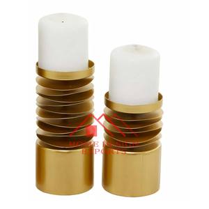 เชิงเทียนสีทองสำหรับตกแต่งบ้านสไตล์โมเดิร์นเชิงเทียนสำหรับบ้านโรงแรมและร้านอาหารขายดี - Product Image 3