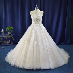 Jancember LSFL04 Glitter Sweetheart vestidos de novia para vestidos de mujer - Product Image 1