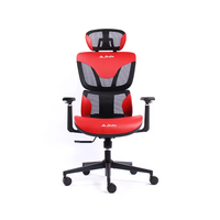 Chaise de bureau ergonomique professionnelle à dossier haut, pivotante, confortable et réglable en hauteur, chaise de direction en nylon