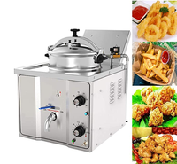 Friteuse électrique haute pression pour restaurants de restauration rapide, machine à frire le poulet, état neuf, pour utilisation sur table
