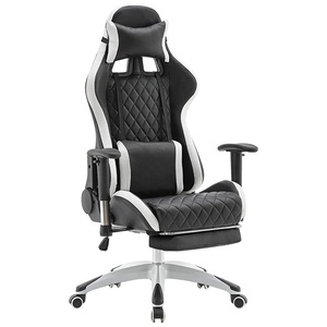 Chaise de jeu blanche DDP chaises de direction de <span class=keywords><strong>bureau</strong></span> ergonomiques maison confortable Chaise <span class=keywords><strong>Bureau</strong></span> étude chaise de jeu pivotante pour Table de jeu - Product Image 4