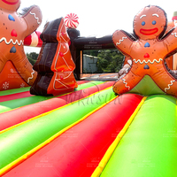 WINSUN Nouvelle Arrivée Enfants Maison Rebondissante Gonflable Maison Rebondissante Châteaux Jumping Combo Bouncer