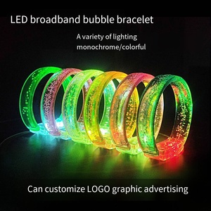 Pulsera LED Luminosa Circular para Conciertos y Fiestas, Pulsera Decorativa para Niños, Pulsera LED Personalizada Intermitente - Product Image 2