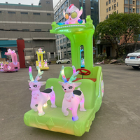 Nouvelle Voiture Tamponneuse Électrique Lumineuse pour Enfants et Adultes, pour Aire de Jeux Intérieure et Extérieure, Parc, Centre Commercial, à Batterie