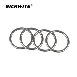 Anillo de acero inoxidable RICHWITS 304, anillo metálico soldado sin costuras para bolsos y accesorios de ropa. - Product Image 3