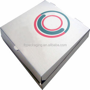 Cajas de Pizza de Papel Kraft Blanco Impresas Personalizadas de 15 Pulgadas, Alta Calidad y Precio Económico, Pedido 2026 - Product Image 5