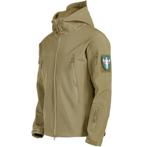 <strong>Men</strong> Outdoor Hiking Waterproof Tactical Style <strong>Jackets</strong> Hiking Suit Thick <strong>Canvas</strong> Windbreaker Camouflage <strong>Jackets</strong> - Product Image 5