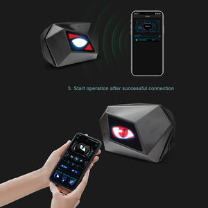 Nouveau sac de moto à bandoulière LED, sac de moto personnalisé OEM, sac de voyage oblique imperméable, sac léger Bluetooth - Product Image 3