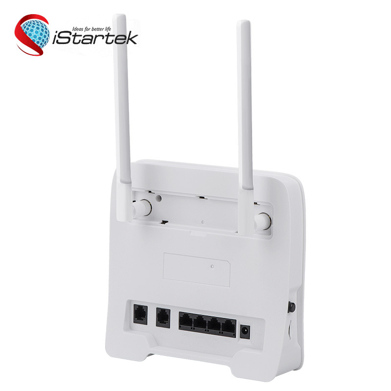 ODM Accueil VOIP VOLTE CAT4 Sans Fil Wi Fi WiFi 5G 200 Mètres Gamme 4G LTE CPE Extérieur avec Carte Sim