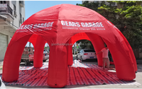 Tente dôme araignée de haute qualité, imperméable, gonflable, avec ventilateur intégré, pieds de 8 m, pour événements, auvent extérieur, promotion, publicité avec logo de marque