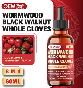 น้ำยาหยอด8 in 1ไม้วอร์มวูดพร้อมวอลนัทสีดำกลีบออริกาโน่เมล็ดโป๊ยกั๊กเห็ดเห็ดหลินจือเสริมสุขภาพ - Product Image 6