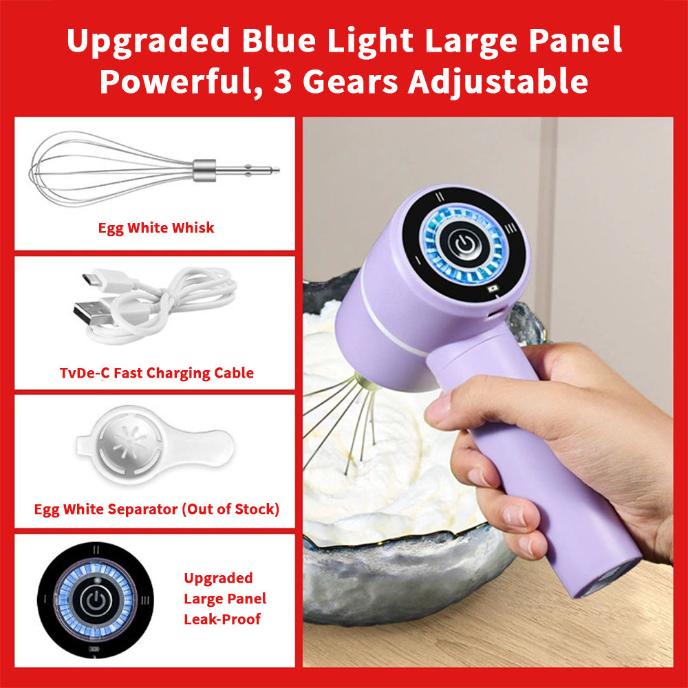 Purple single stirring rod