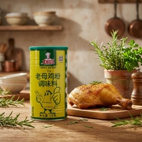 Poudre de poulet mélangée de haute qualité OEM ODM, assaisonnement pour poulet certifié Halal pour emballage personnalisé