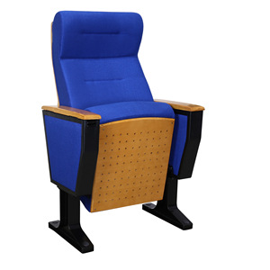 Chaise d'auditorium Jiarunde C-58 rouge avec accoudoirs pour théâtre, salle de conférence, école, église - Product Image 2